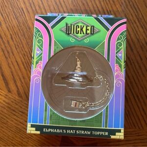 Wicked Elphaba's Hat Straw Topper - Gold